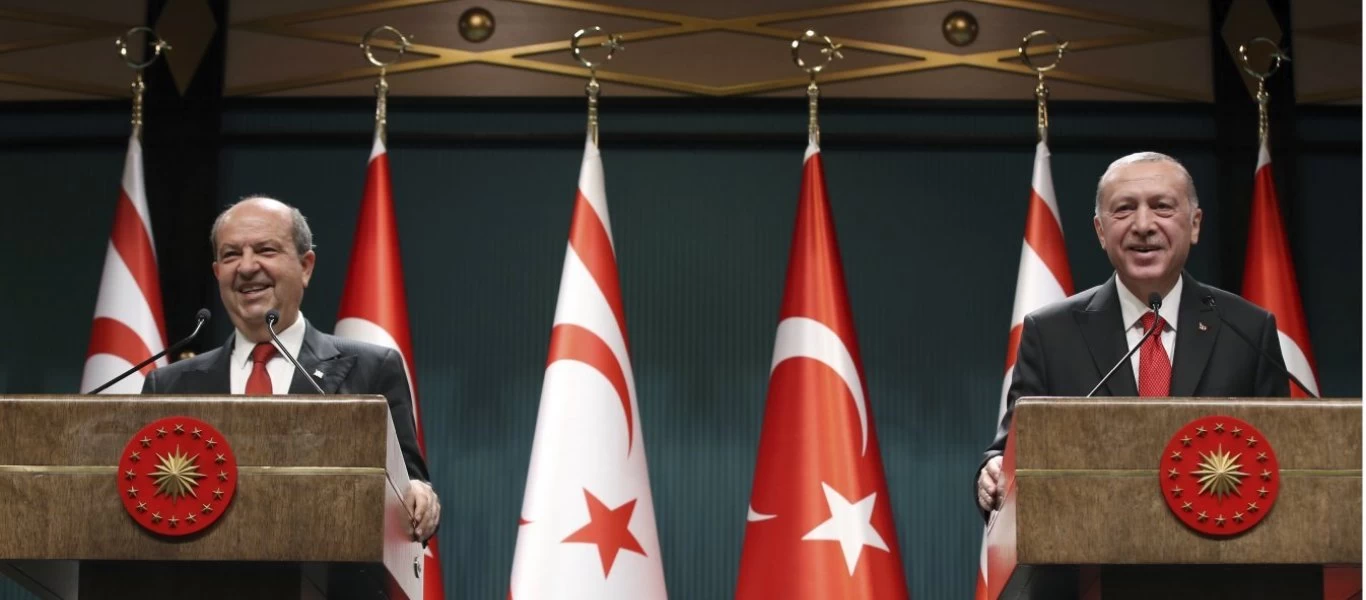 Ο Ερντογάν πέταξε την «βόμβα» για κατεχόμενα: «Αν είναι να γίνουν συνομιλίες, θα γίνουν μόνον μεταξύ δύο κρατών»